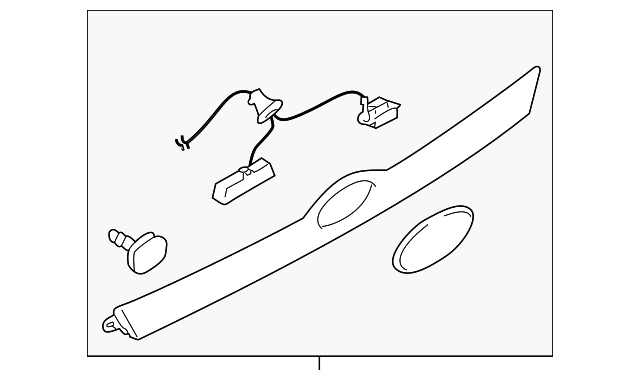 91112FG003 Деталь LIFT GATE TRIM