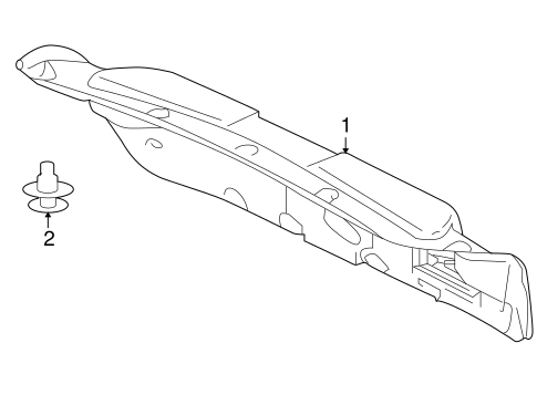 Lancer INTERIOR TRIM - TRUNK