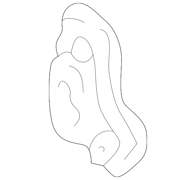 68621-35030 DOOR CHECK COVER, LEFT