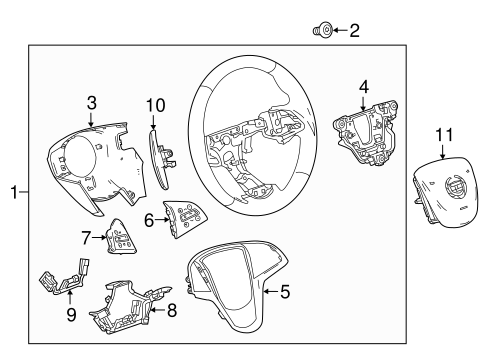 ATS STEERING WHEEL & TRIM 2