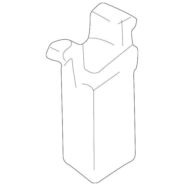 701-801-278 Деталь BUMPER BRACKET, RIGHT