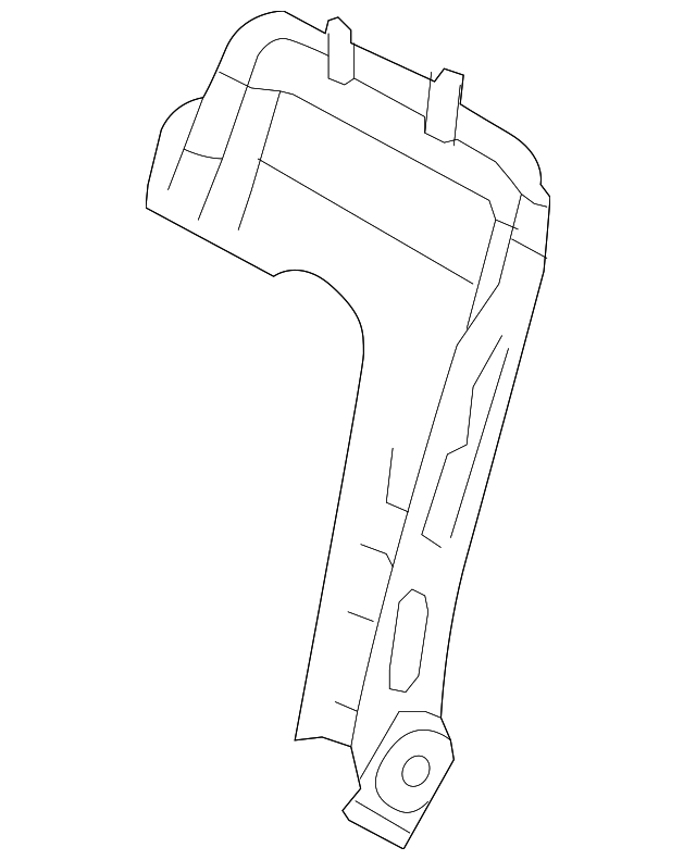 88401-0A100 Деталь SEAT BACK FRAME, RIGHT