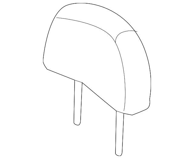 88600-0A400-V2C Деталь HEADREST, RIGHT