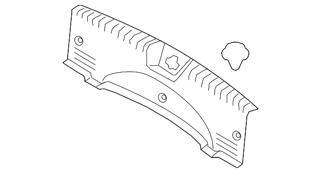 85770-A7000WK REAR TRIM PANEL