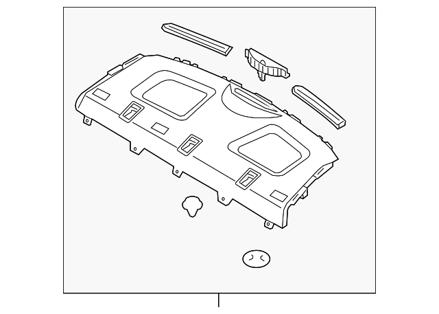 85610-A7090WK PKG TRAY TRIM