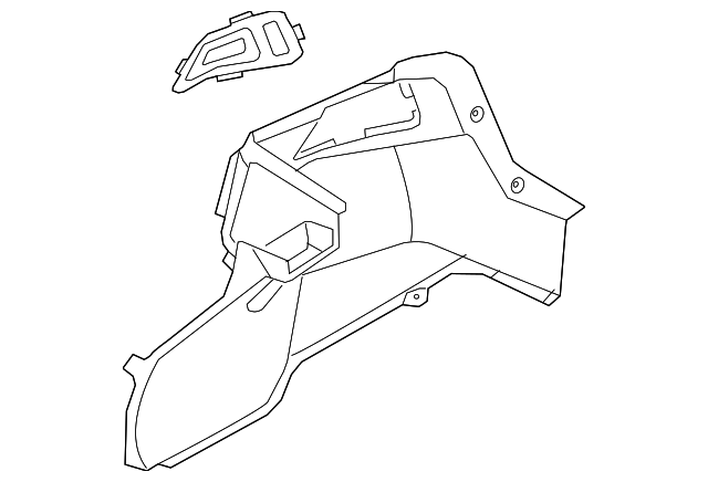 85740-A7000WK TRUNK SIDE TRIM, RIGHT