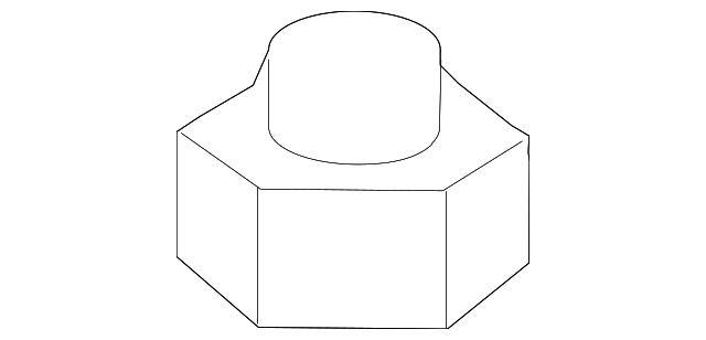 90176-A0001 ENGINE COVER NUT