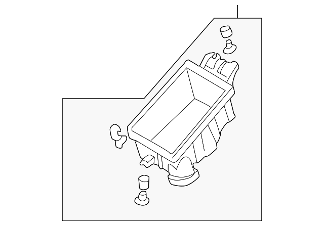 165280W000 AIR CLEANER BODY