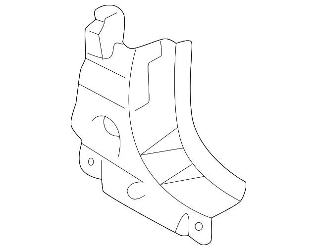 61738-02020 Деталь CORNER PILLAR, LEFT