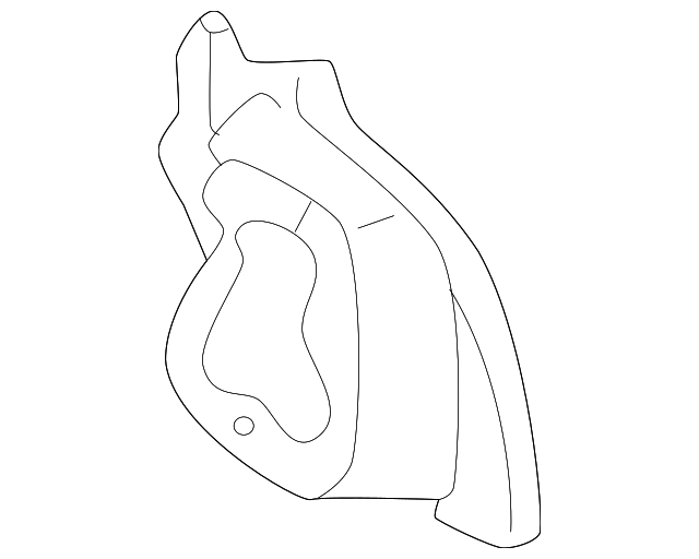 61621-02090 Деталь TAIL LAMP POCKET, RIGHT