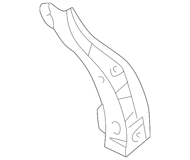61726-02010 Деталь UPPER PANEL, LEFT
