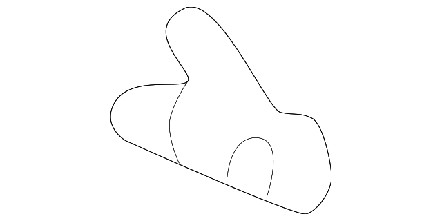 61745-02010 Деталь UPPER REINF REINFORCEMENT, RIGHT