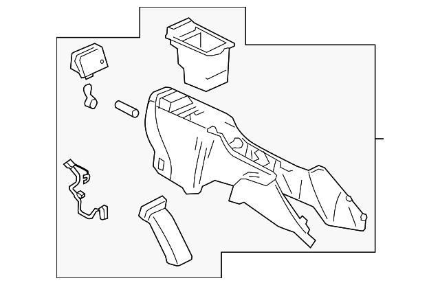 15115830 CONSOLE ASSY