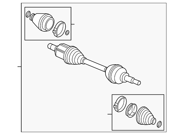 15938134 AXLE ASSY
