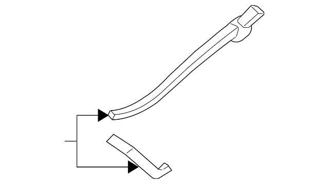 8N0-881-232-01C Деталь ADJUST LEVER, RIGHT