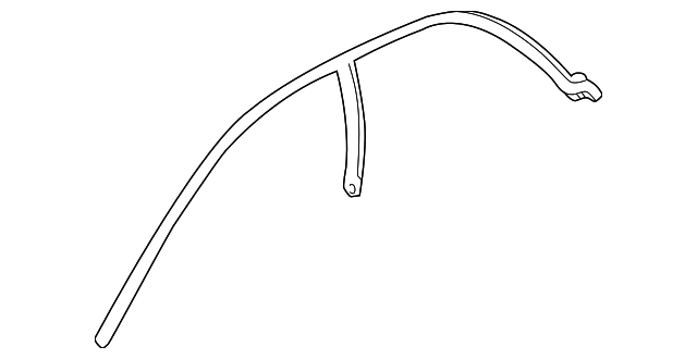 62710FA010 Деталь DRIP W'STRIP, LEFT