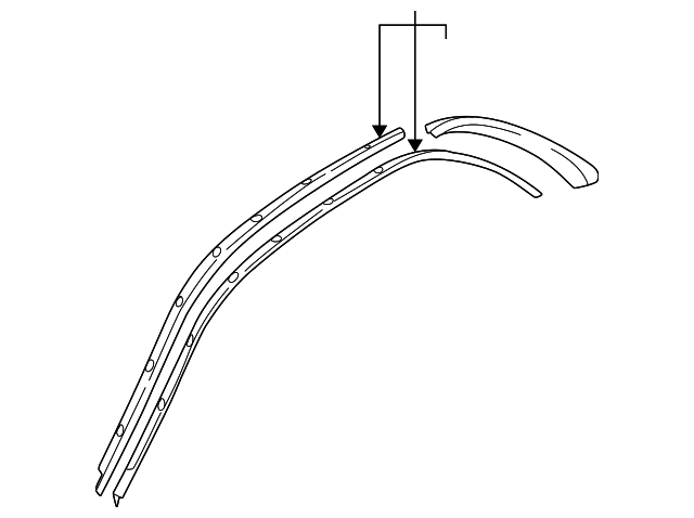 62720FA040 Деталь MOLDING ASSY, RIGHT