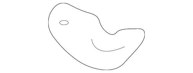 84725-2D000 INSTRUMENT PANEL UPPER BRACKET, LEFT