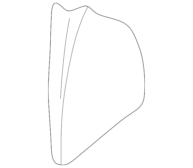 84765-2D200-ZE SIDE COVER, LEFT