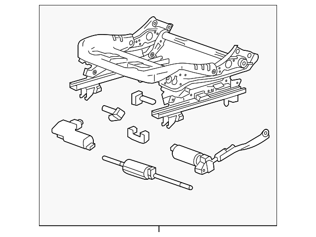 13598680 Деталь CUSHION FRAME