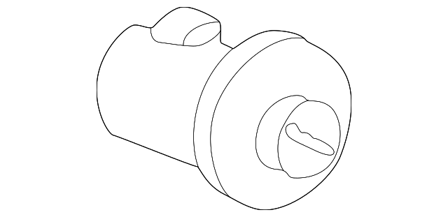 12534394 Деталь LOCK CYLINDER