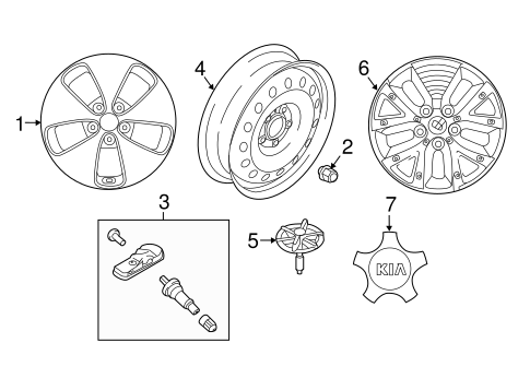 Soul WHEEL COVERS & TRIM 2