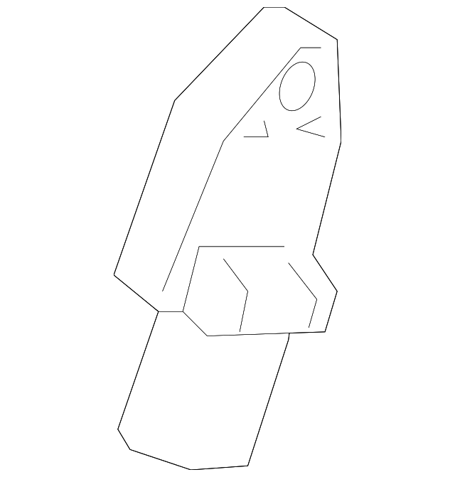 95921-2F000 Деталь SIDE IMPACT SENS, RIGHT