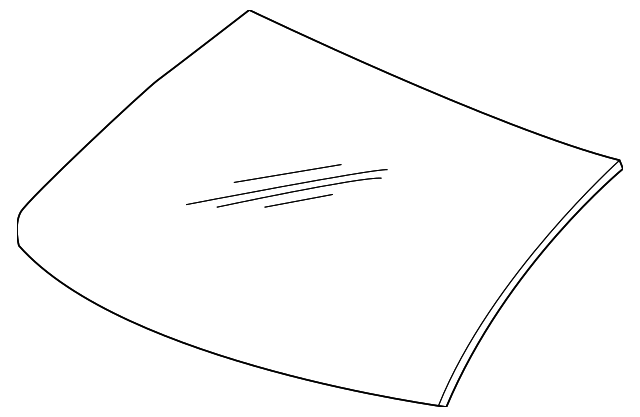 6W7Z-5442006-A Деталь BACK GLASS