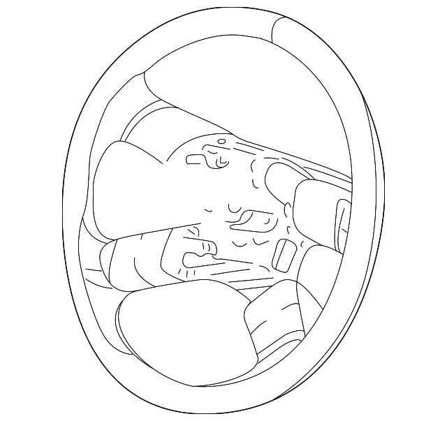 15768325 Деталь STEERING WHEEL