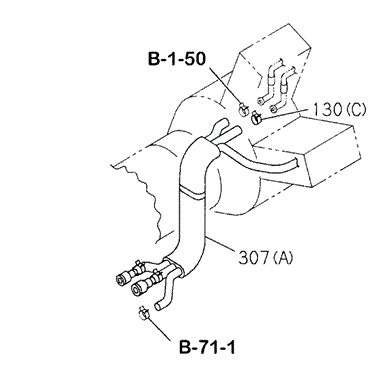 ELECTRICAL / EXHAUST / HEATER / FUEL/FUEL PIPING (3) for 1998 Honda PASSPORT #1