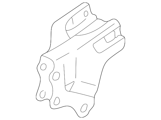 BJ0N-39-010A Деталь REAR MOUNT BRKT