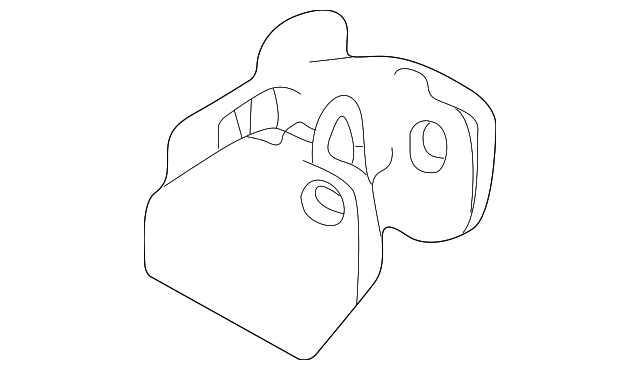B26C39080 Деталь SIDE MOUNT BRKT, LEFT