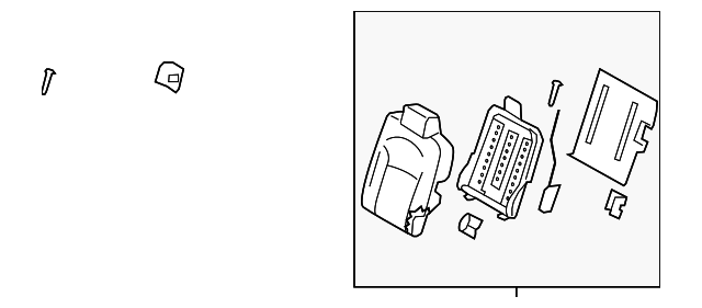 88650-JM05A SEAT BACK ASSY, LEFT