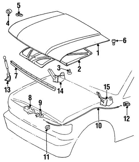 Land Cruiser HOOD & COMPONENTS