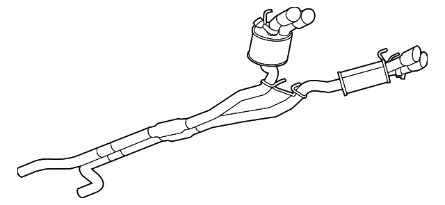 23259291 Деталь MUFFLER & PIPE