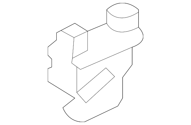 86423-2D001 TORSION BAR HOLDER, LEFT