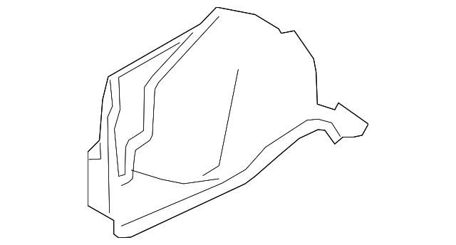 55315124AL SIDE TRIM, RIGHT