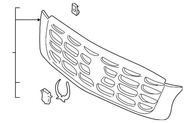 89025120 Деталь GRILLE
