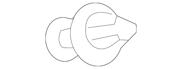 62217-35020 WNDSHLD PLR TRIM CLIP, LEFT