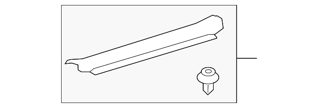 67920-35011-C0 Деталь SILL PLATE, LEFT
