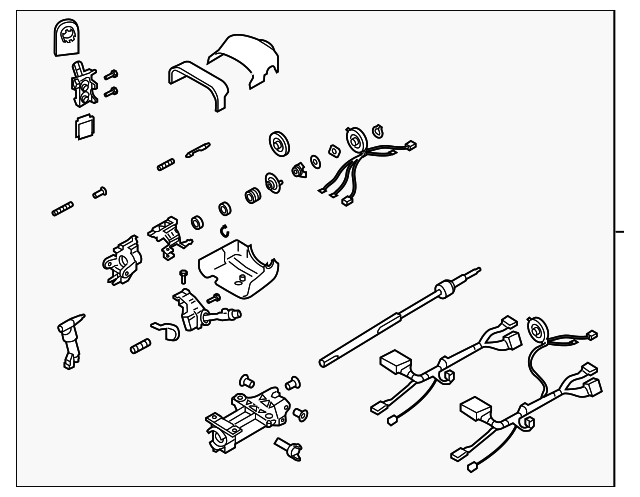 88965511 STEERING COLUMN