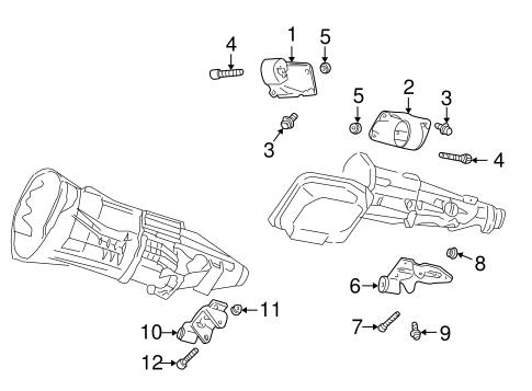 Dakota ENGINE & TRANS MOUNTING
