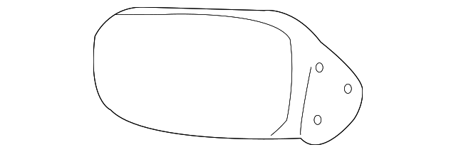 88892499 Деталь MIRROR OUTSIDE, LEFT
