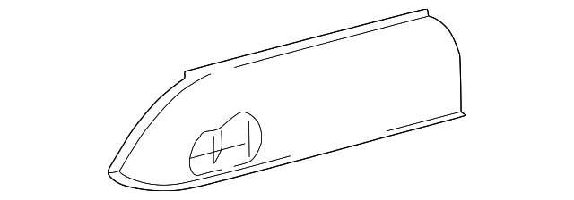 463-680-28-46-7088 Деталь WHEELHOUSE TRIM, RIGHT