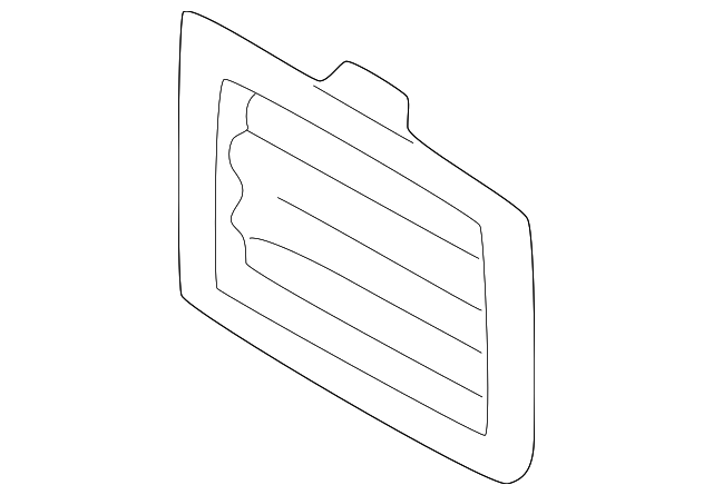 463-694-07-33-7101 Деталь VENT GRILLE, RIGHT