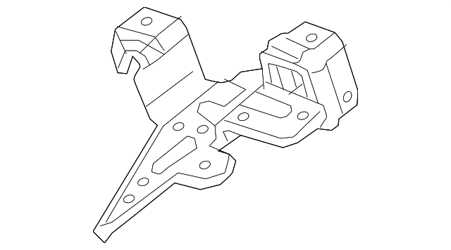 12647823 ENGINE COVER FRONT BRACKET