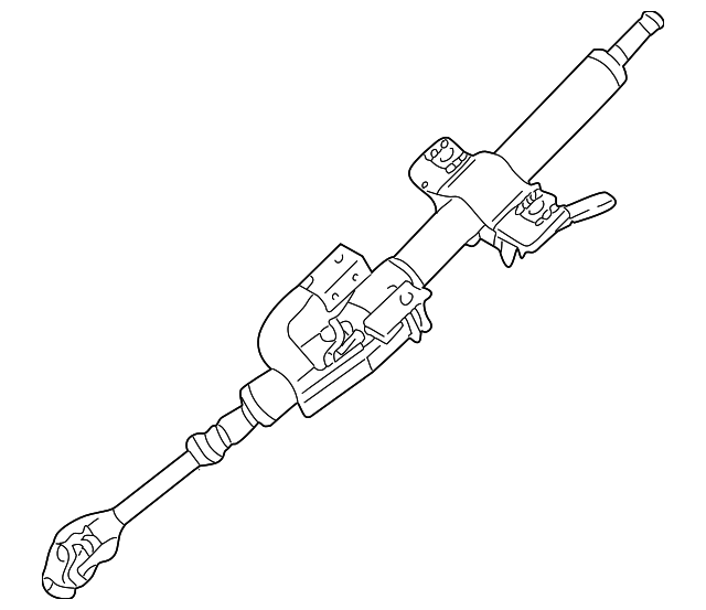 MN100539 Деталь STEERING COLUMN