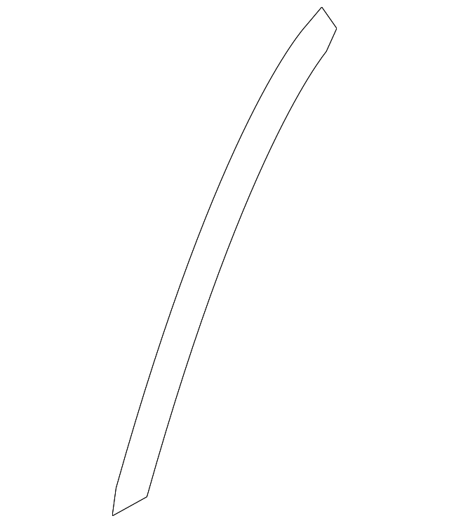 75978-0T010 Деталь STRIPE, LEFT