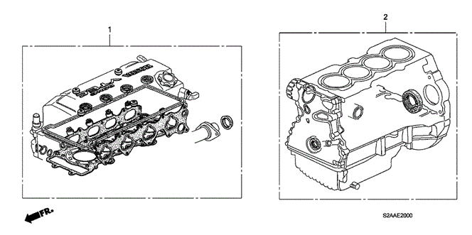 ENGINE/GASKET KIT for 2009 Honda S2000 #1