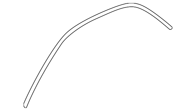 8D9-853-703-D-01C Деталь DRIP MOLDING, LEFT